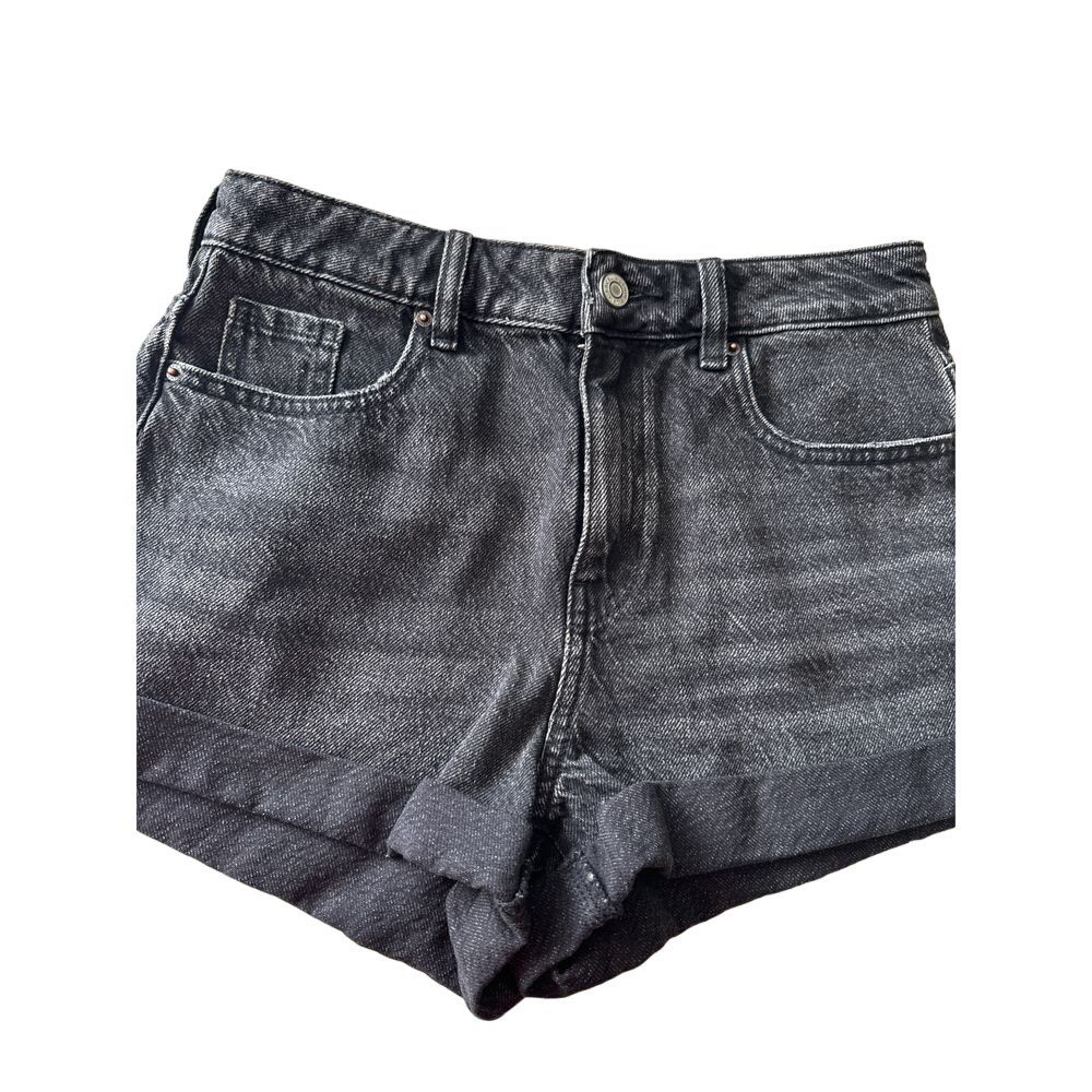 PacSun Washed Black Denim Mom Shorts‎ NWT - Picture 5 of 8